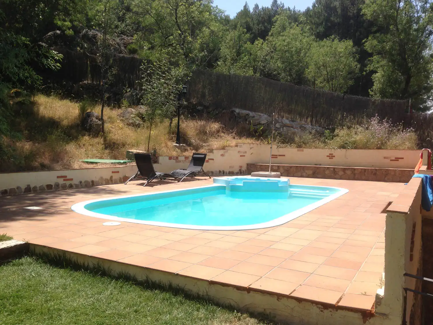 Piscina de La Casa Rural El Cortijo de Gredos
