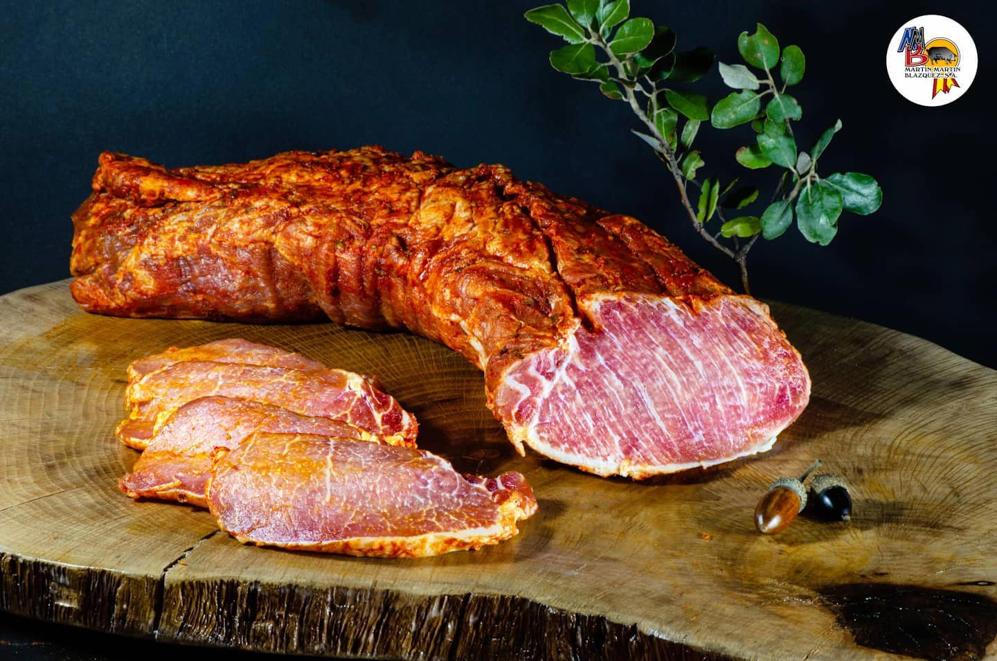 _Cinta de lomo adobado Productos de elaboración tradicional. Venta al público en- Calle Pilón 8, Muñana Autoservicio Gredos, Calle Burgohondo