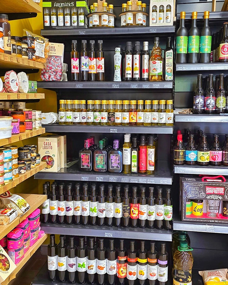variedad de productos El Colmado de Soraya