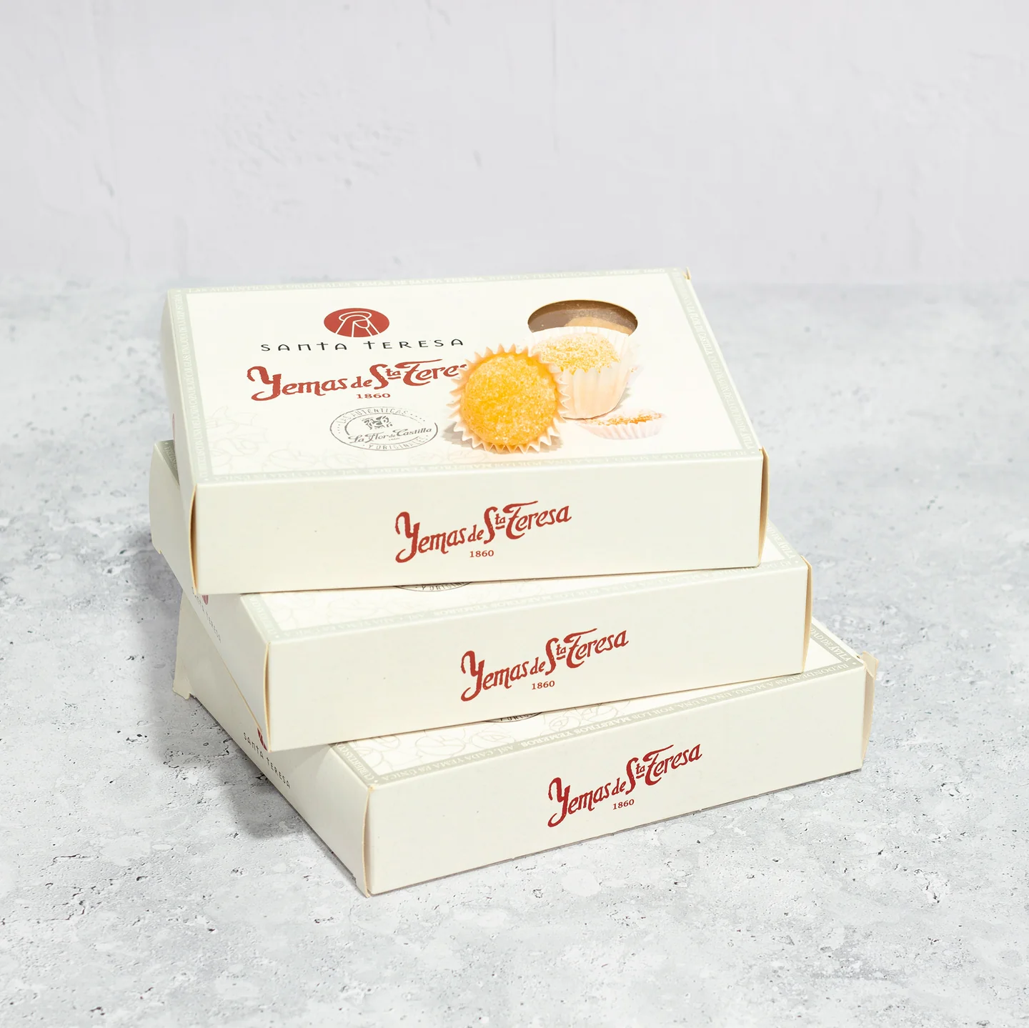 Estuche triple de Yemas de Santa Teresa Gourmet