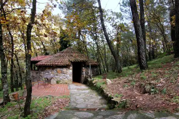 Exterior en bosque de Casa Crisol SPA