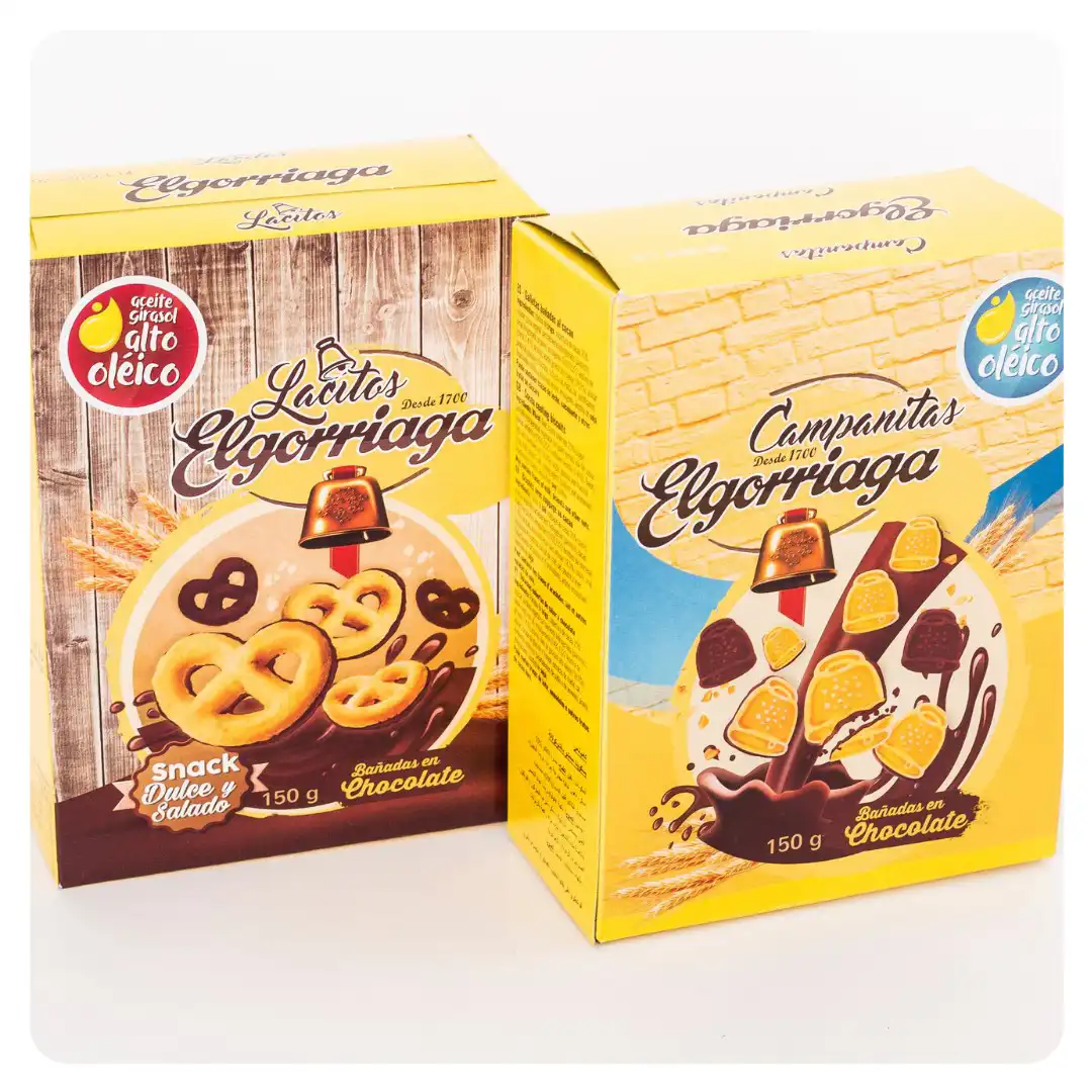 snacks dulces de chocolate Elgorriaga