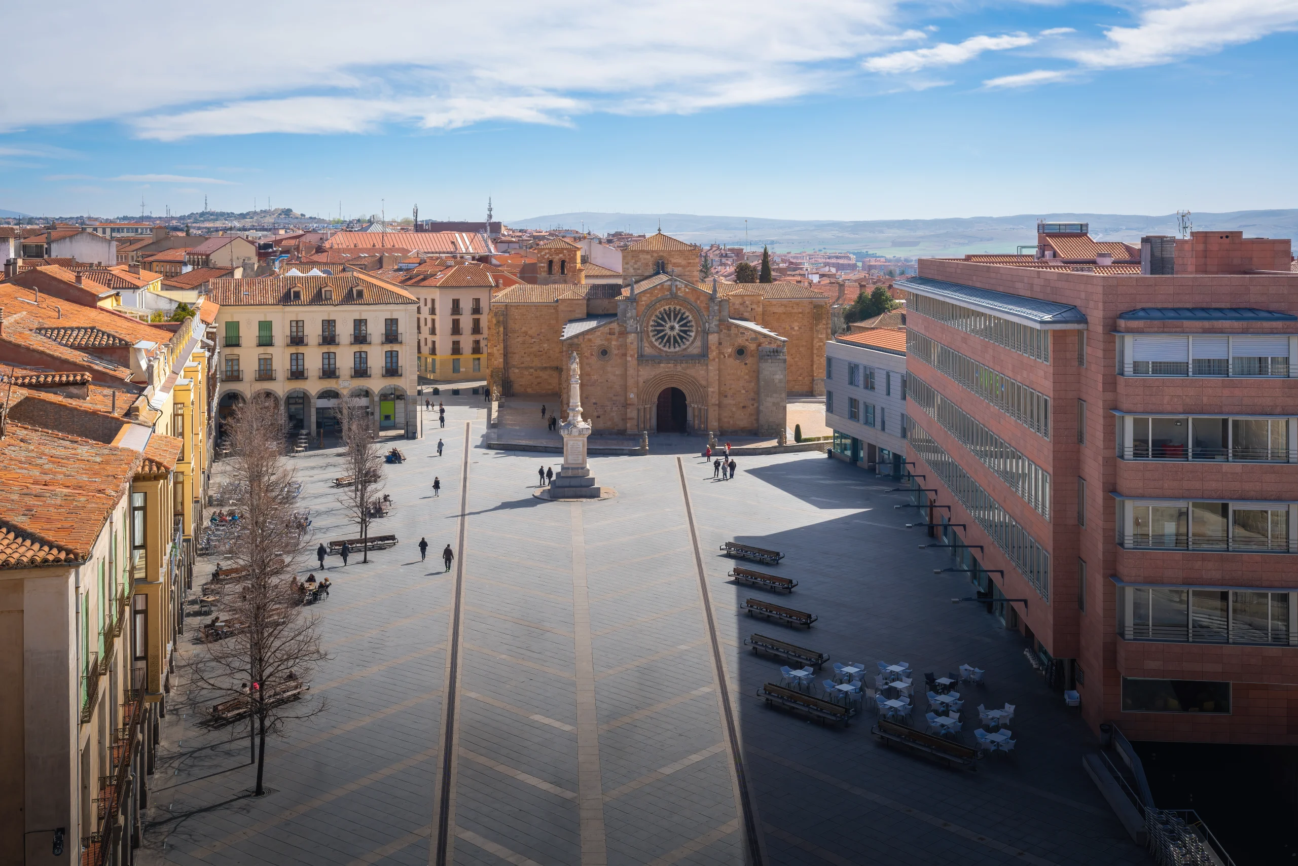 plaza del mercado de Ávila