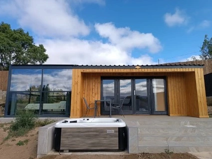 Alojaientos cabaña de madera en Ávila