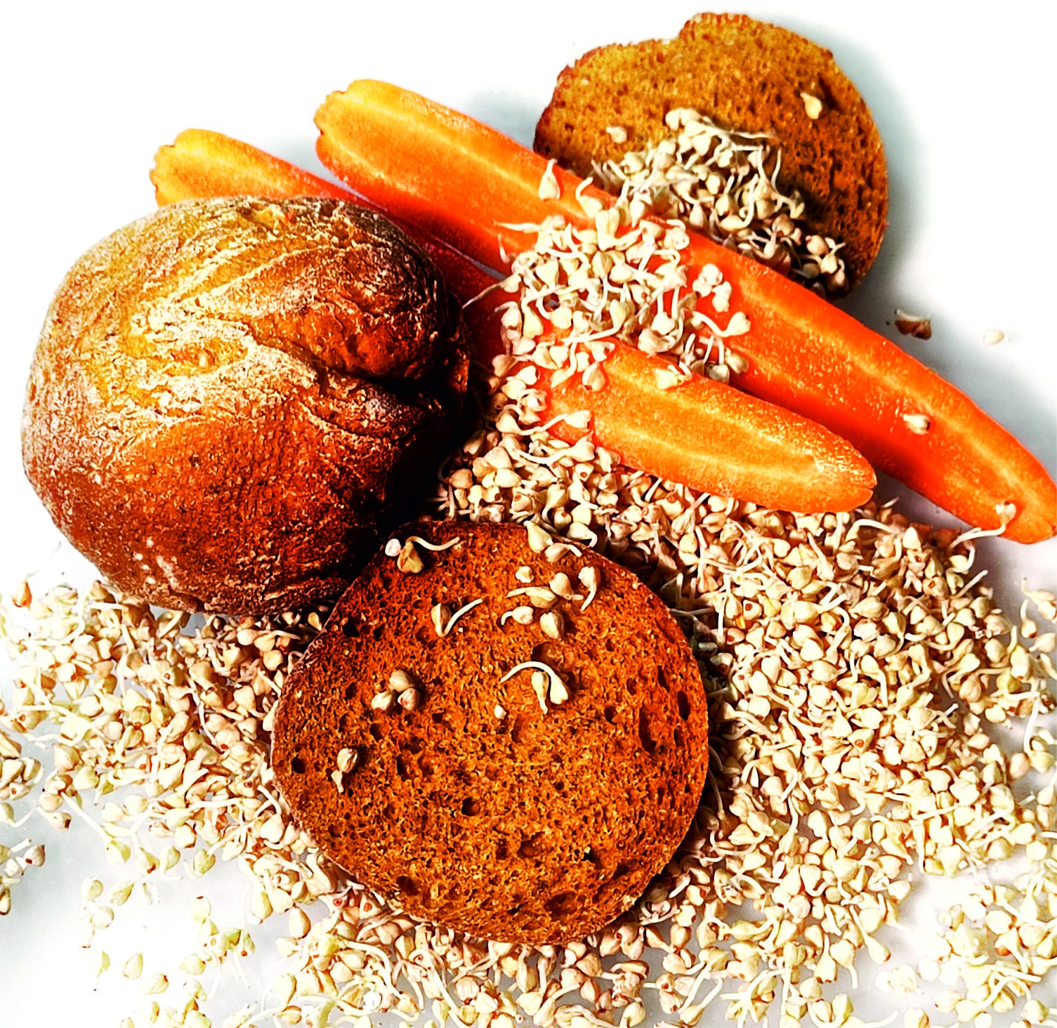 pan de zanahoria de panadería Germina Natura