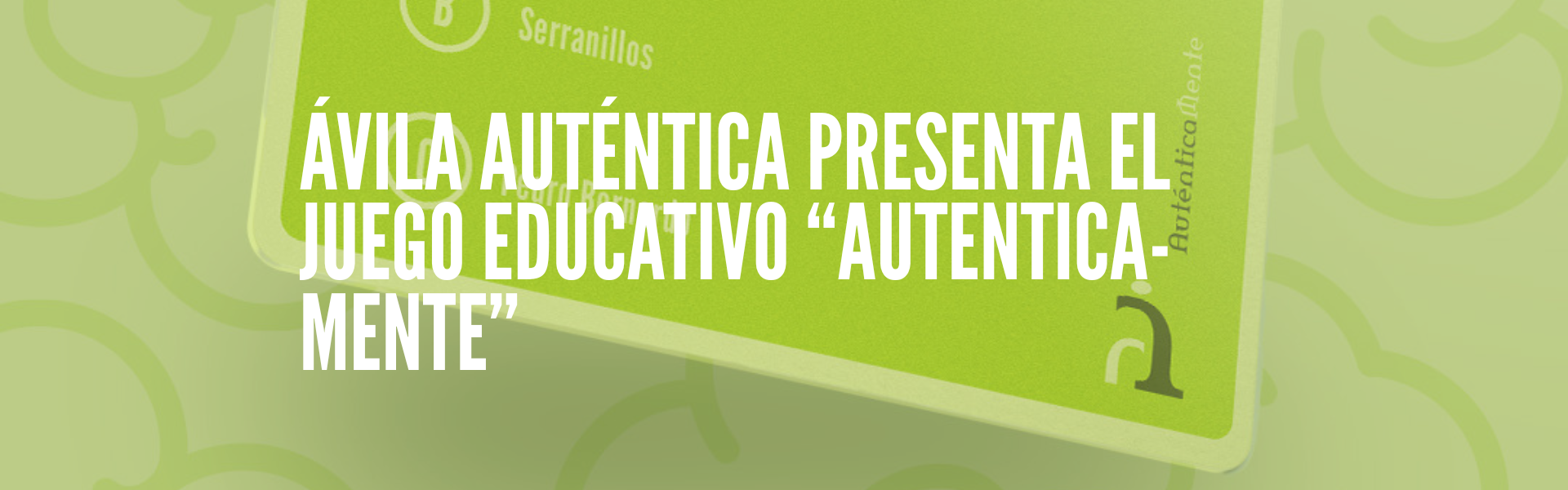 La marca colectiva Ávila Auténtica presenta su nuevo juego educativo