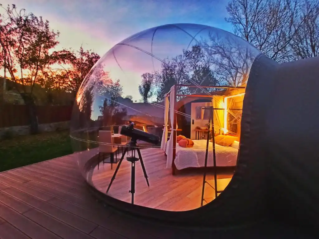 hoteles burbuja cerca de madrid