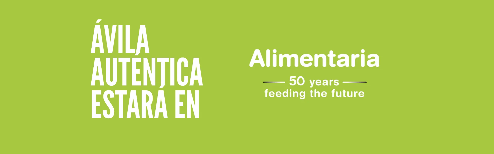 Avila Autentica participa en Alimentaria Barcelona 2026