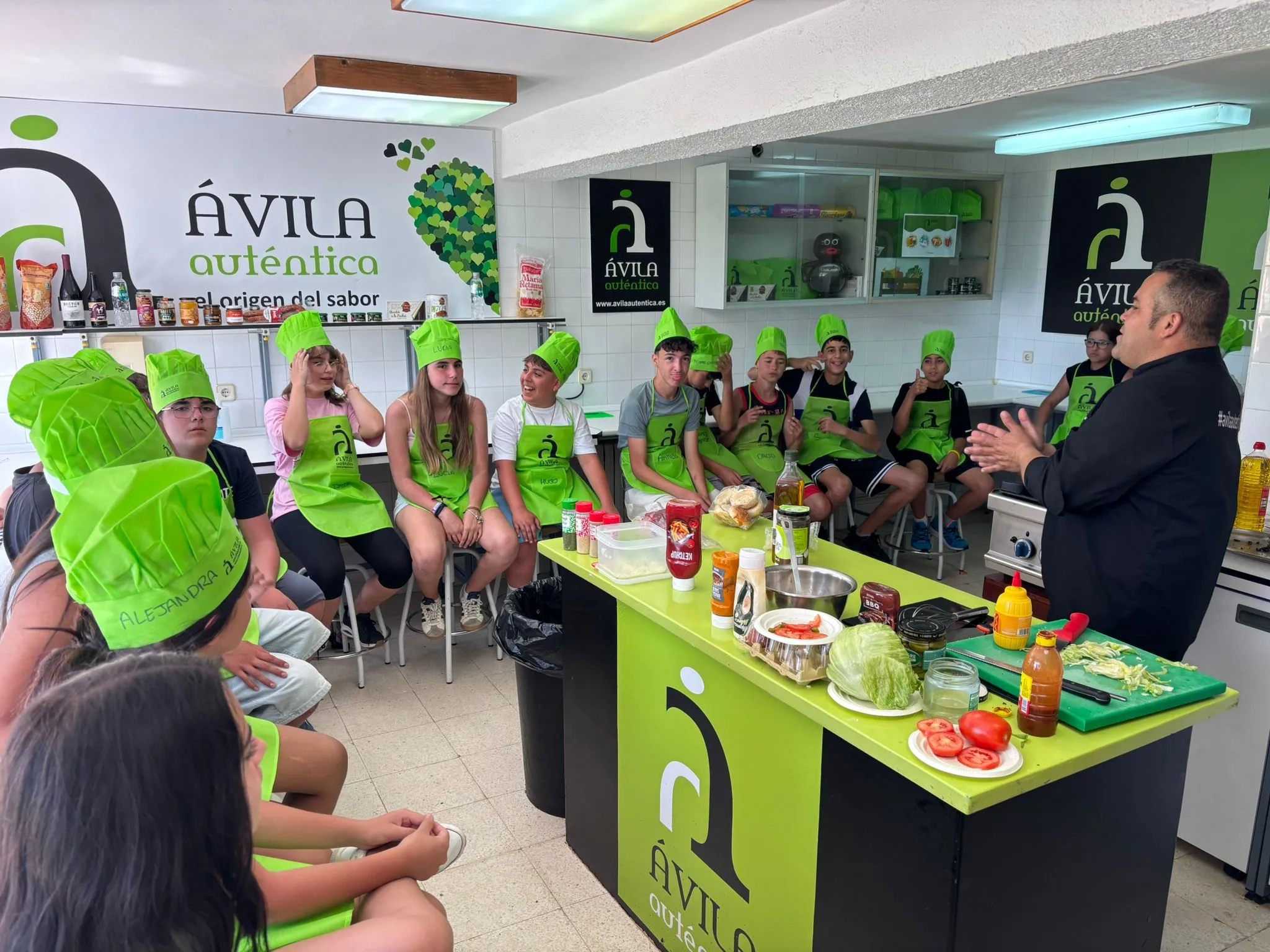 Escolares participan en los talleres de Ávila Auténtica en Naturávila