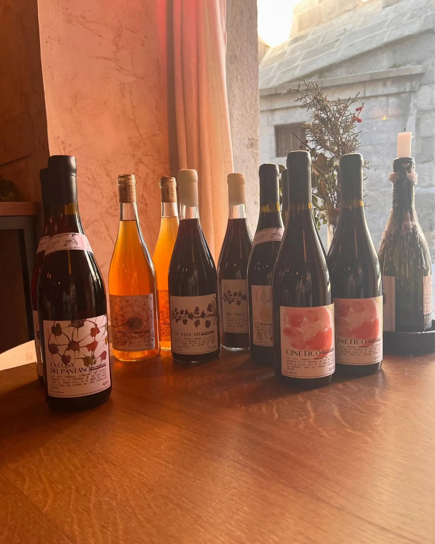Botellas de vino de Bodega Garganta del Organista